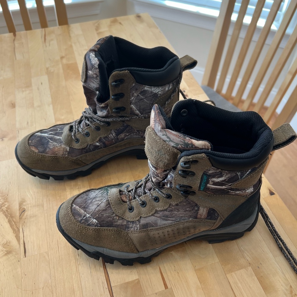 Camouflage Hiking Boots